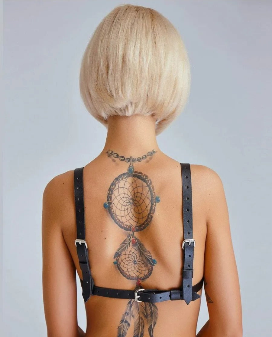 Lina's Leder Geschirr