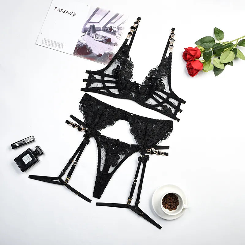 Cassandra's | 3-Teilige Dessous Set