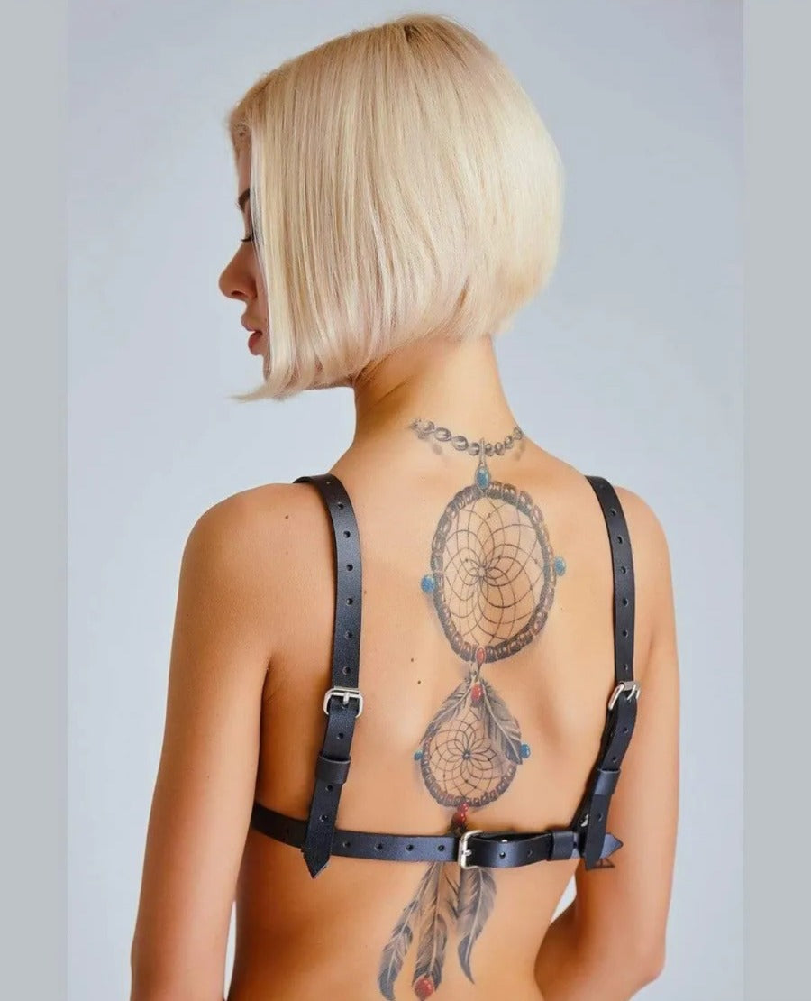 Lina's Leder Geschirr